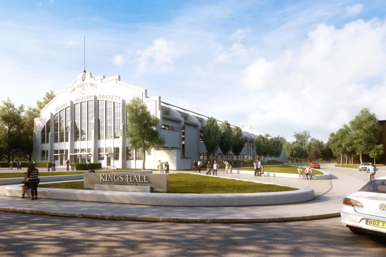 Kings Hall Health and Wellbeing Park CGI